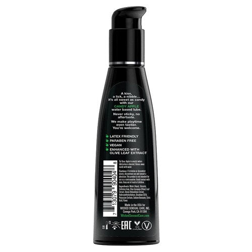 Wicked Aqua Flavored Lube-Candy Apple 4oz