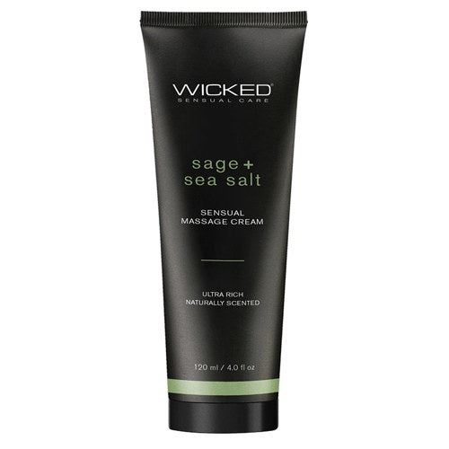 Wicked Sensual Massage Cream-Sage + Se...