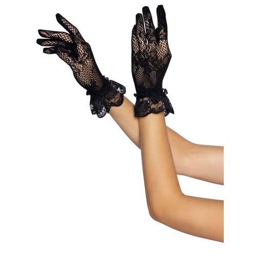 Wrist Length Lace Gloves - G1206 00222