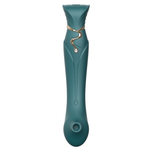 Zalo Queen Set G-spot Pulse Wave-Jewel Green