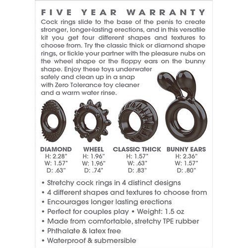 ZERO TOLERANCE RING MY BELL - ENZECR43882
