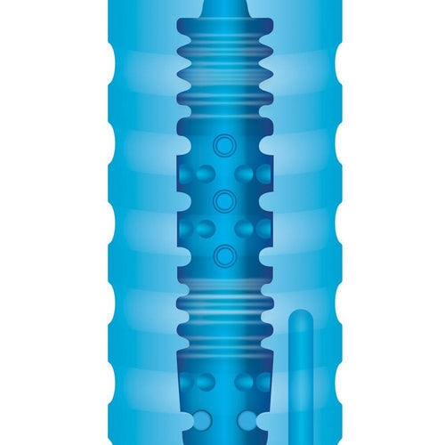 ZOLO BACKDOOR SQUEEZABLE VIBRATING STROKER - XGZO6005