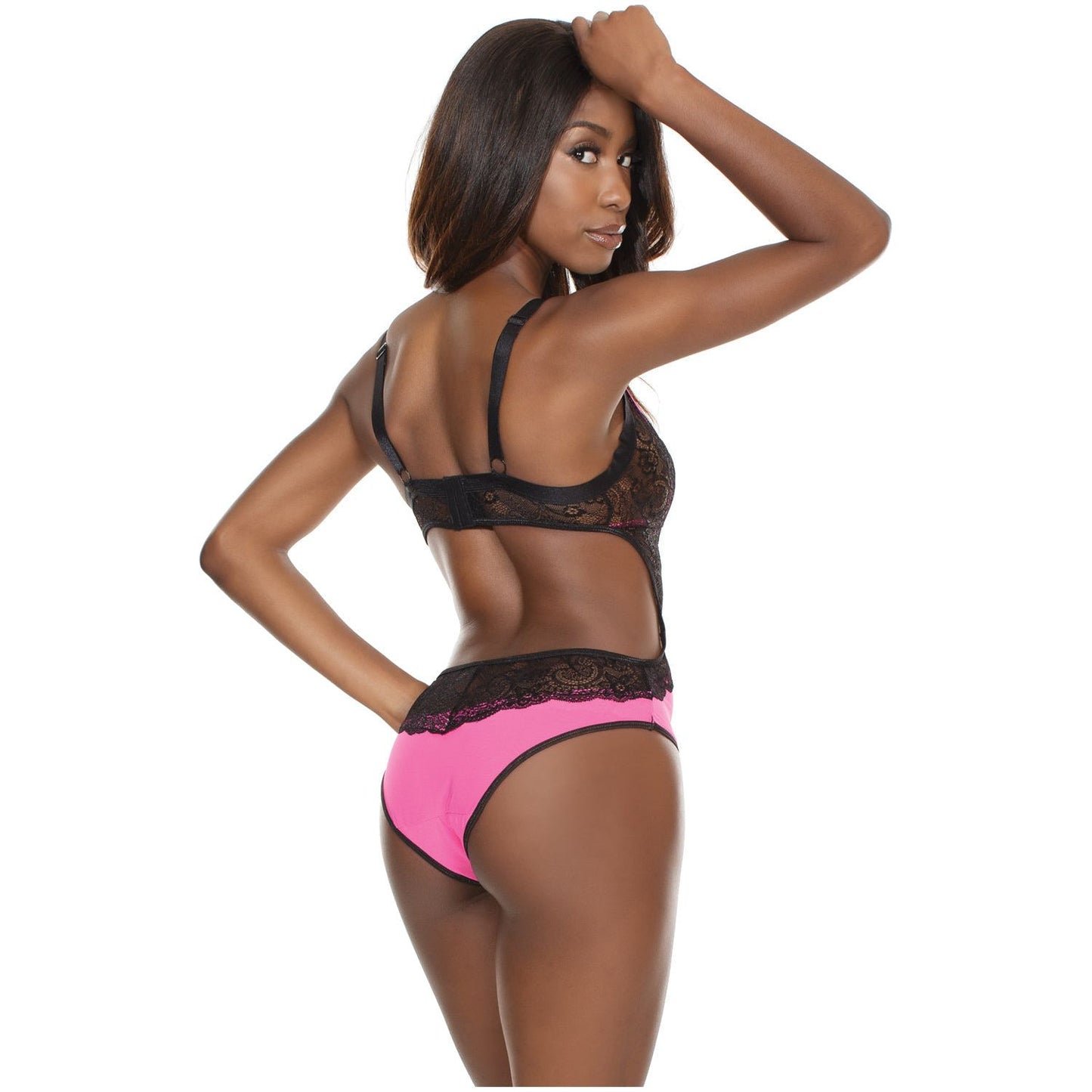 7161 - Crotchless Teddy