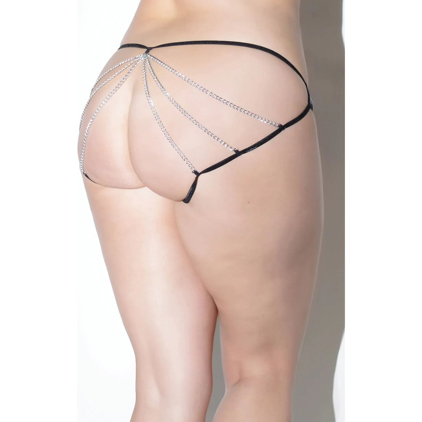 D9348X - Diva Chain Cage Panty