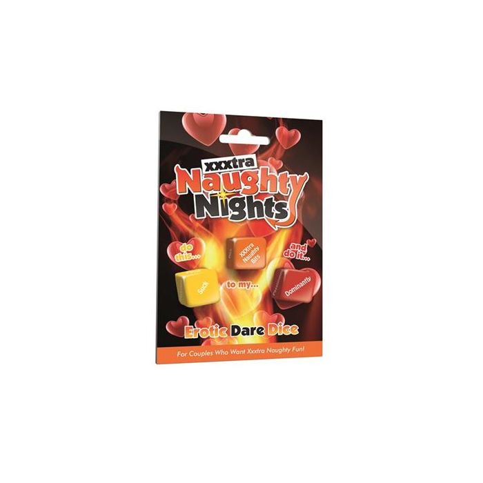 XXXtra Naughty Nights Dice (case qty: 24) - USNNDXXX