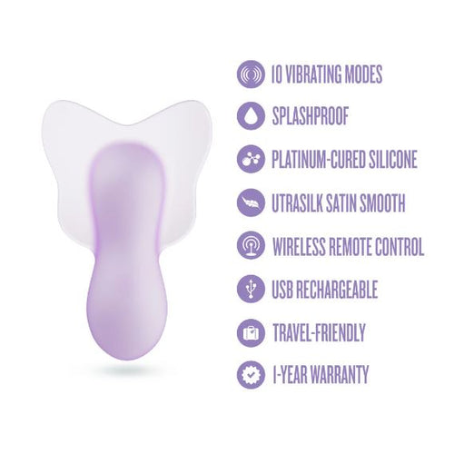 PLAY WITH ME FLUTTER LOVE LOVE SILICONE VIBRATOR - BN00121