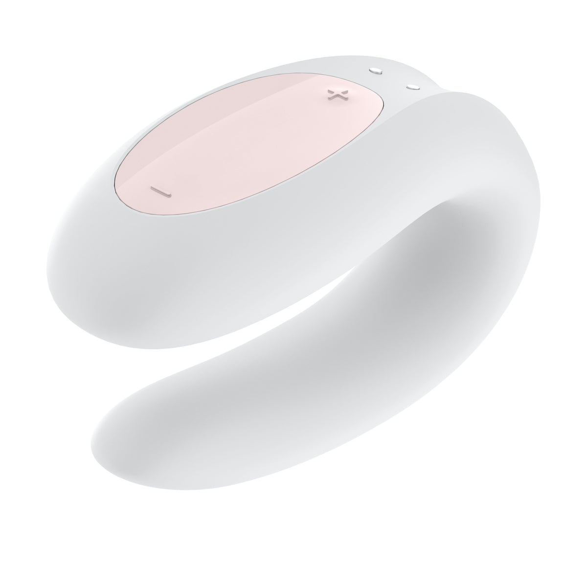 SATISFYER DOUBLE JOY WHITE W/ APP (NET) - EIS01708