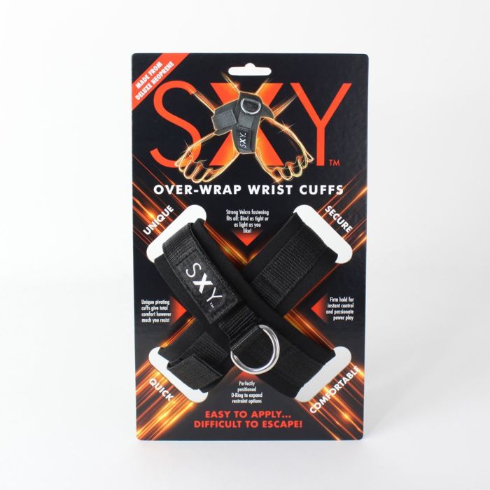 SXY - Perfectly Bound Deluxe Neoprene Cross Cuffs - USSXY
