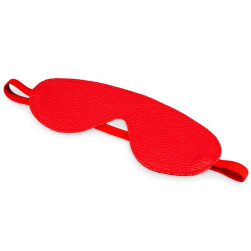 KINK CURIOUS BLACKOUT MASK & FEATHER TICKLER - FRKINK002235