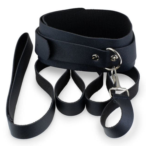 KINK CURIOUS BEGINNER BDSM KIT BLACK - FRKINK002237