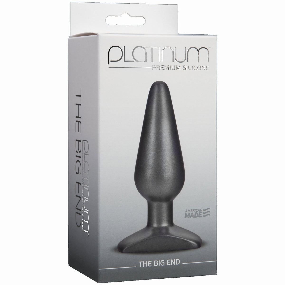 PLATINUM SILICONE CHARCOAL BIG END