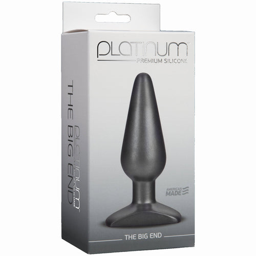 PLATINUM SILICONE CHARCOAL BIG END