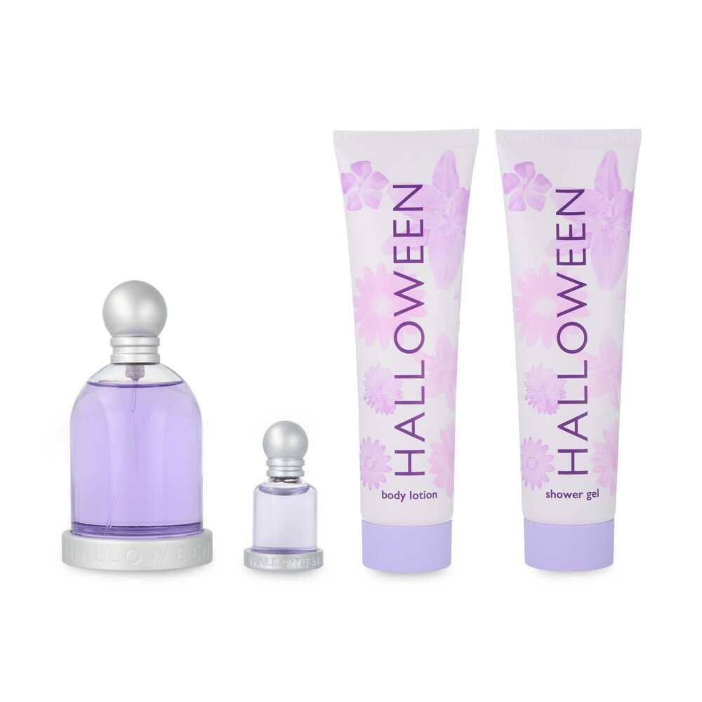 HALLOWEEN 4PC SET, WOMEN'S GIFT SET, EDT