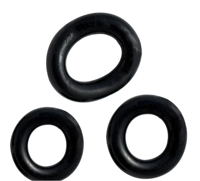 LORDS OF THE RING FRODO COCK RING BLACK - FRRING014003