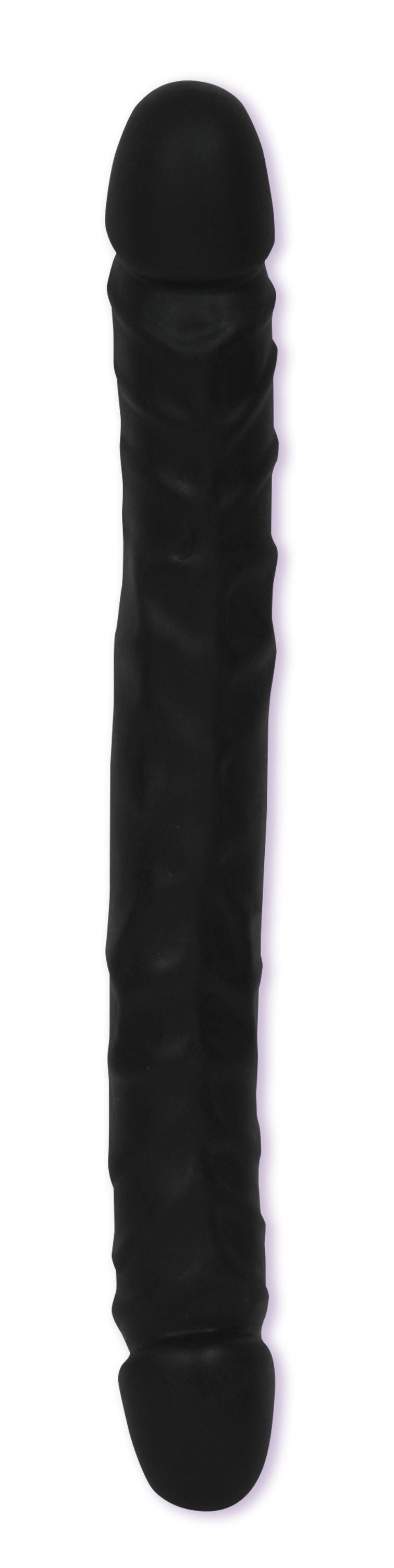 VEINED DBL HEADER-BLACK 18IN CD