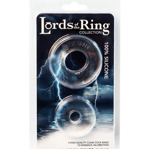 LORDS OF THE RING ARAGORN COCK RING CLEAR - FRRING014004