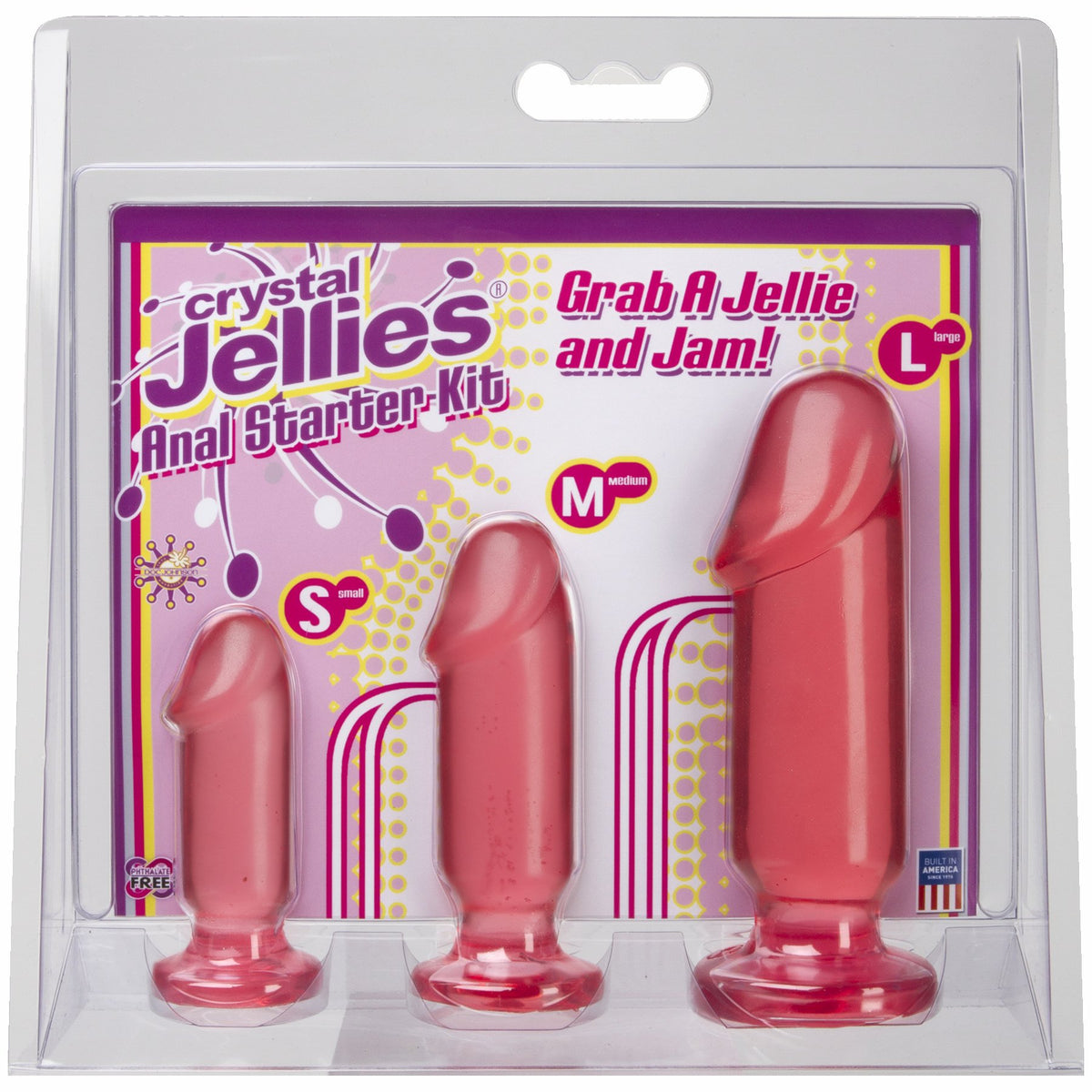 CRYSTAL JELLIES ANAL STARTER PINK