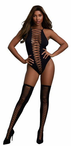 TEDDY & STOCKINGS DMD O/S - DG0313BK