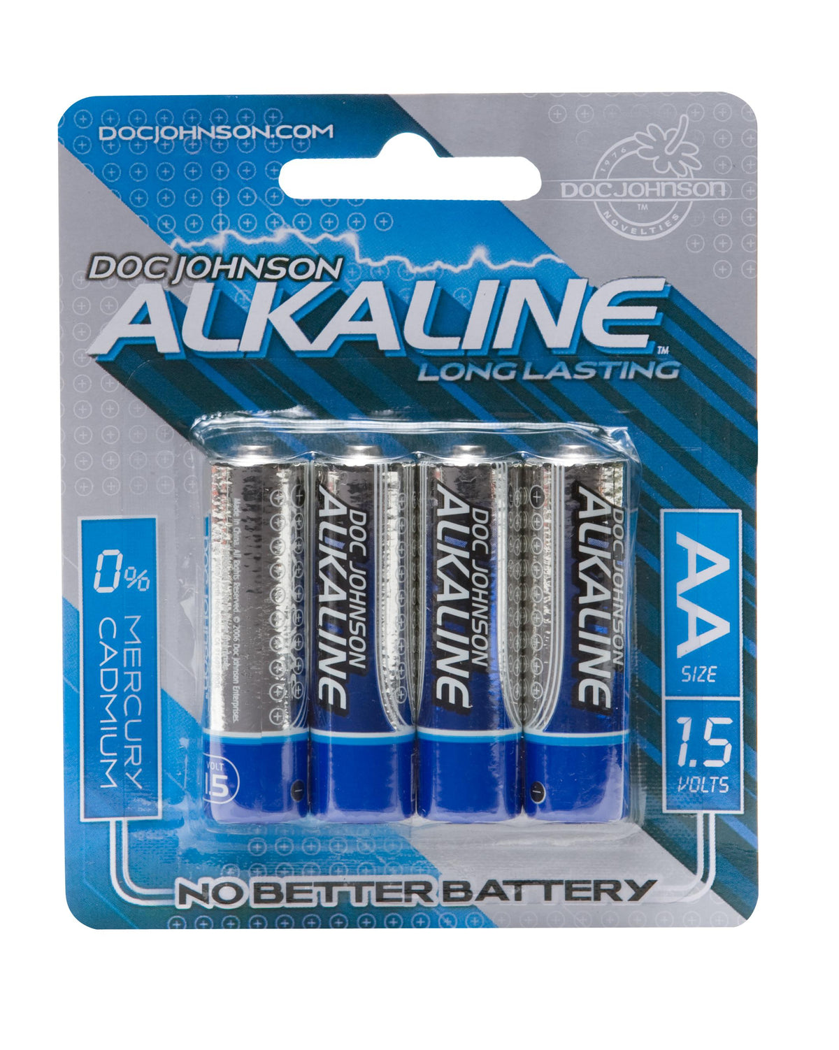 DOC JOHNSON AA BATTERIES 4 PACK ALKALINE CD