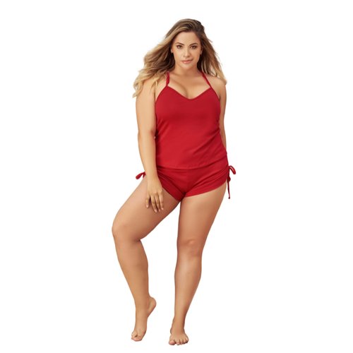 Two Piece Pajamas Set. Top and Shorts