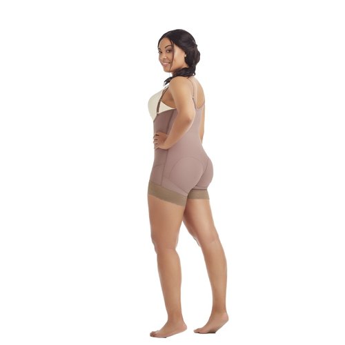 Body Garment-Hip Hugger-Braless 3 level hook. Control shaping girdle with high compression
