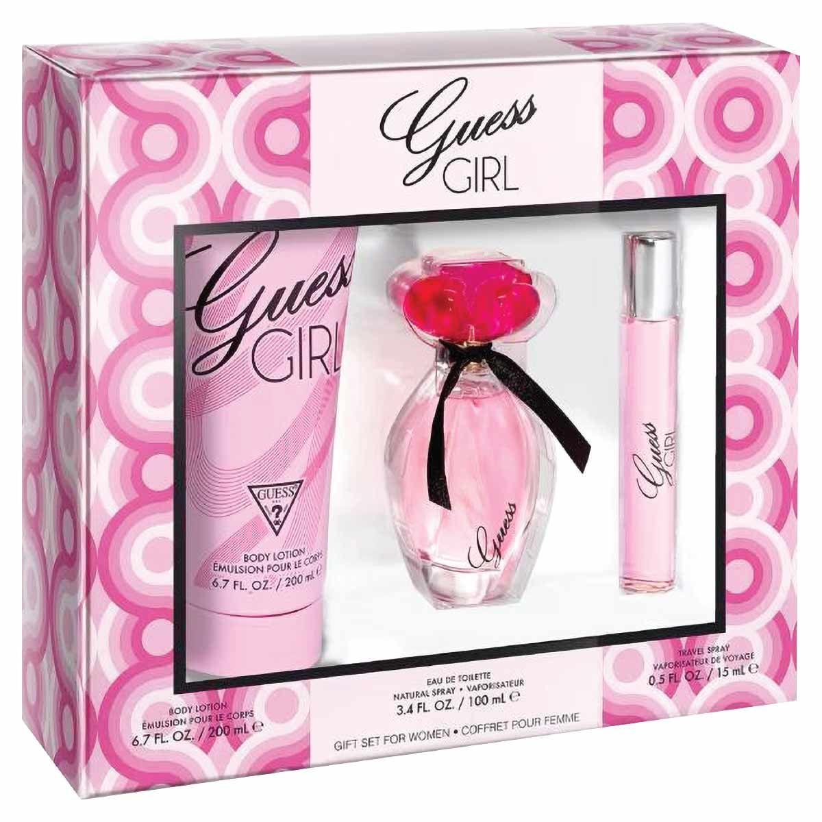 GUESS GIRL 3PC SET, WOMEN'S PERFUME, EDP