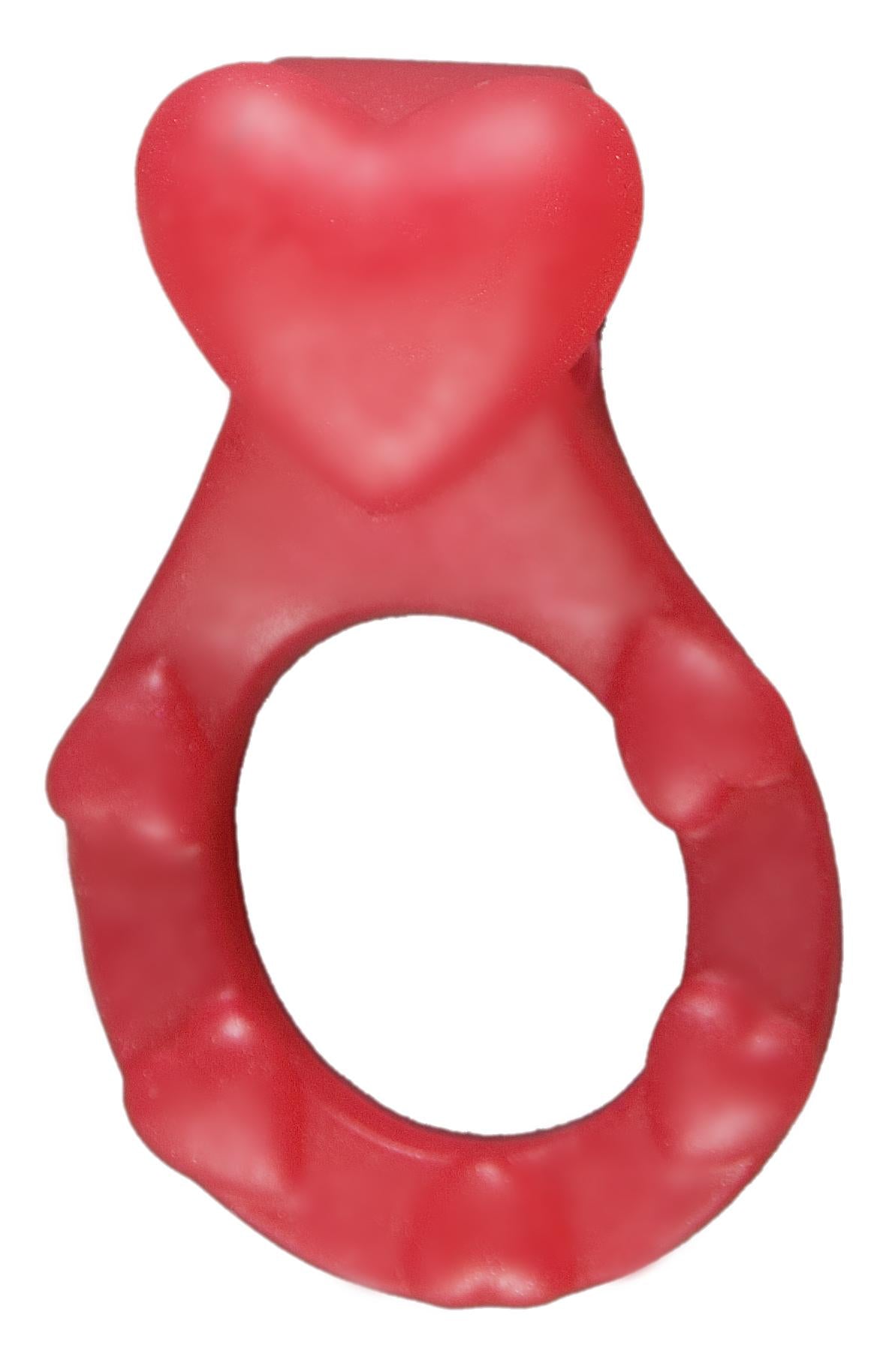 LOVE RING HEART SHAPED