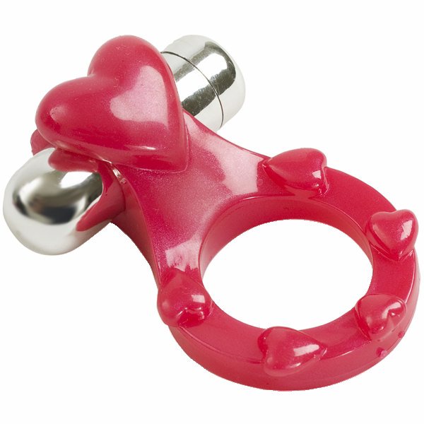 LOVE RING HEART SHAPED