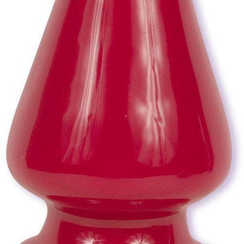RED BOY CHALLENGE 9IN EXTRA LARGE BUTT PLUG - CD