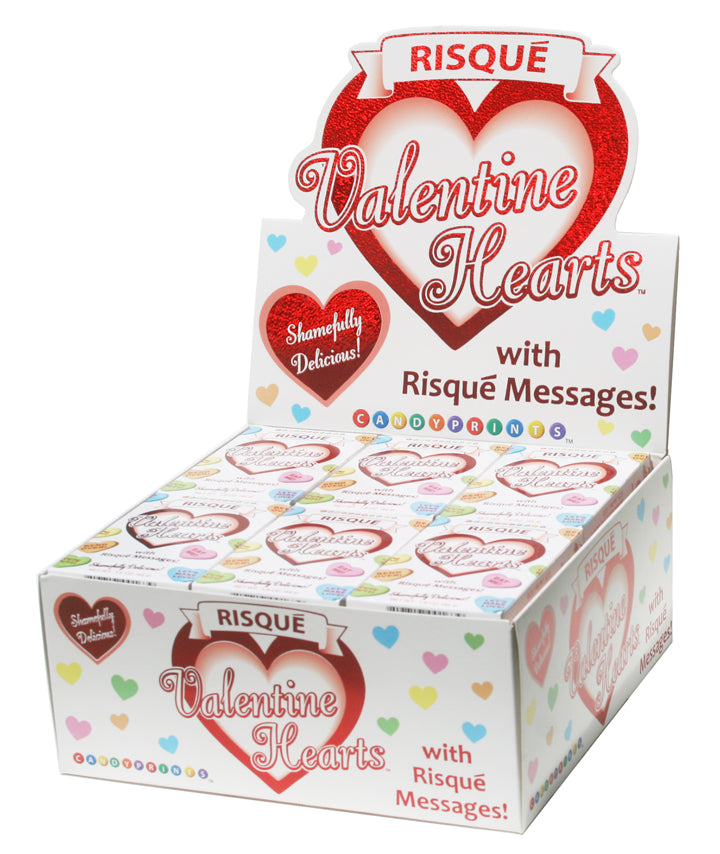 RISQUE HEARTS 24PC DISPLAY