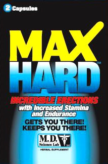 MAX HARD ONE PILL - MDMHXXX24