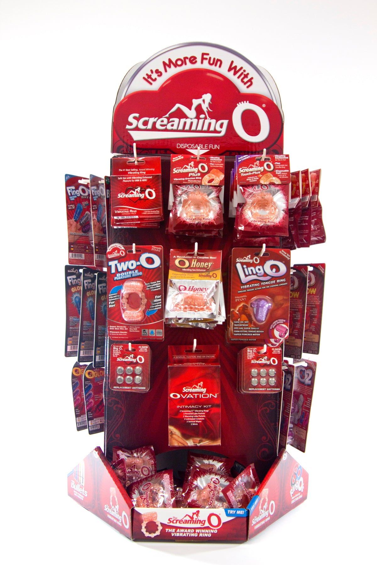 SCREAMING O 2013 INTRO SPINNING DISPLAY - SCRSPN2013110