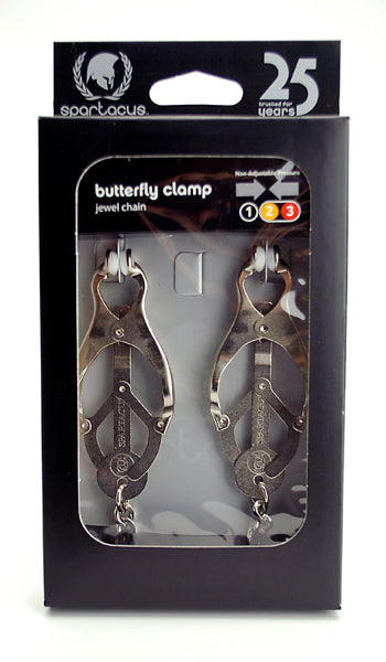 BUTTERFLY CLAMP W/LINK CHAIN - SPF16