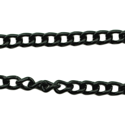 BLACK TWEEZER CLAMP W/LINK CHAIN - SPF54
