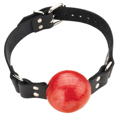 2IN RED BALL GAG W/BUCKLE - SPL08N14