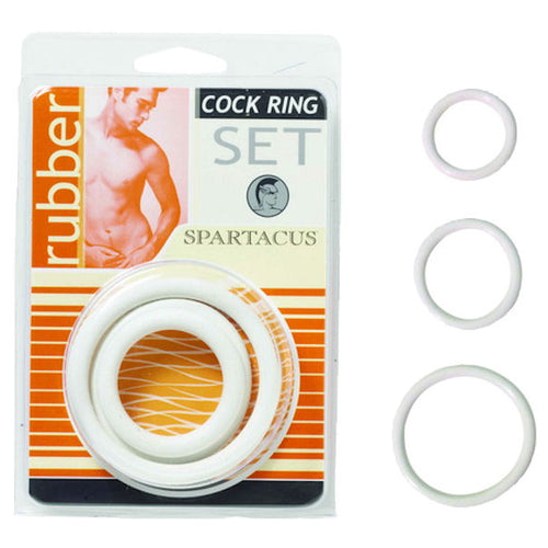 SOFT C RING SET WHITE - SPR09