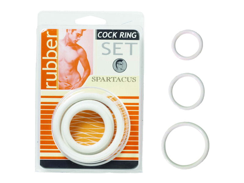 SOFT C RING SET WHITE - SPR09