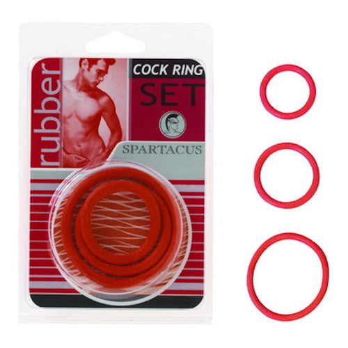 SOFT C RING SET RED - SPR39