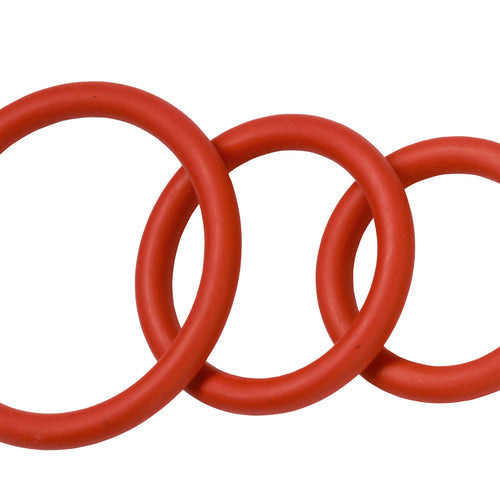 NITRILE COCK RING SET-RED - SPR69