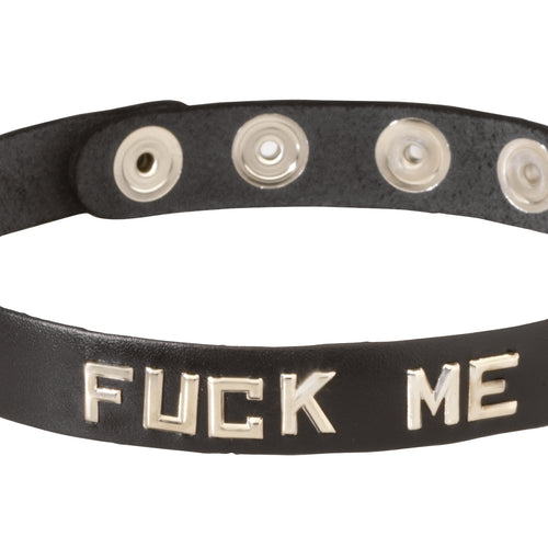 SM COLLAR- FUCK ME - WBB14