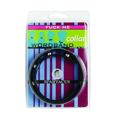 SM COLLAR- FUCK ME - WBB14