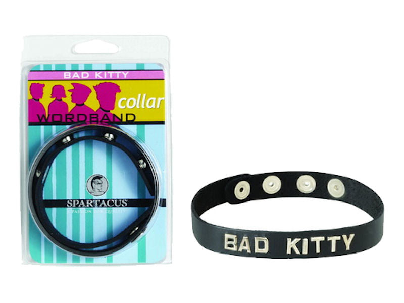 SM COLLAR- BAD KITTY - WBB9