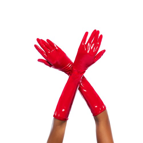 Enhance your looks with these incredible vinyl gloves designed to exude power an
