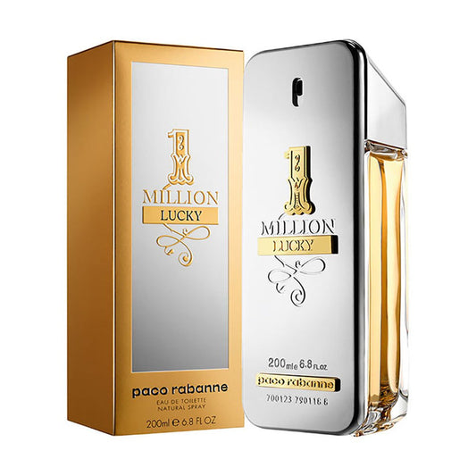 1 MILLION LUCKY 6.8OZ, MEN'S PERFUME, EDT-Pinkfoxxx