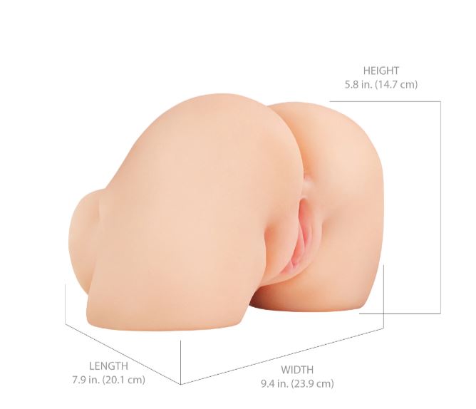 PDX ELITE SHAKE THAT ASS VIBRATING MEGA MASTURBATOR LIGHT - PDRD63221