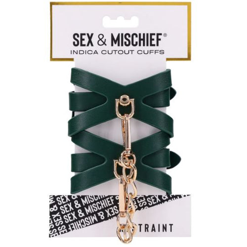 SEX & MISCHIEF INDICA CUTOUT CUFFS - SS10215