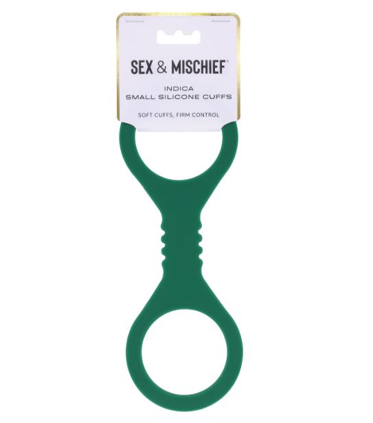 SEX & MISCHIEF INDICA SMALL SILICONE CUFFS - SS10219