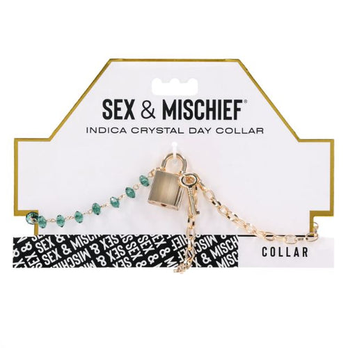 SEX & MISCHIEF INDICA CRYSTAL DAY COLLAR - SS10222