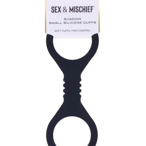 SEX & MISCHIEF SHADOW SMALL SILICONE CUFFS - SS10227