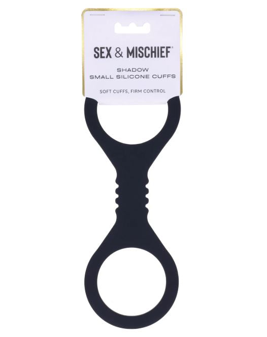 SEX & MISCHIEF SHADOW SMALL SILICONE CUFFS - SS10227